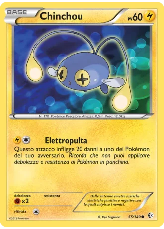 Chinchou #55/149 — Confini Varcati