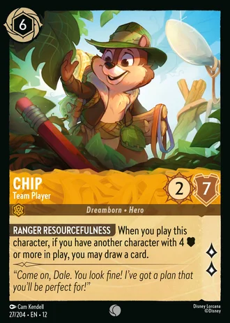 Chip - Team Player #27/257 — Wilds Unknown