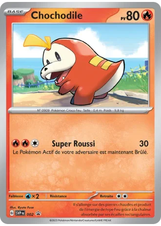 Chochodile #002 — Écarlate & Violet Promos
