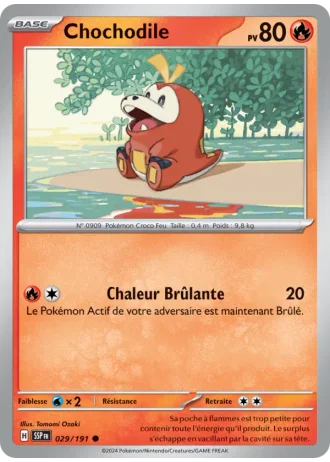 Chochodile #029/191 — Étincelles Déferlantes