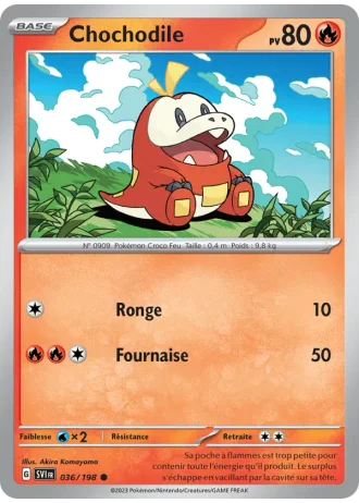 Chochodile #036/198 — Écarlate et Violet
