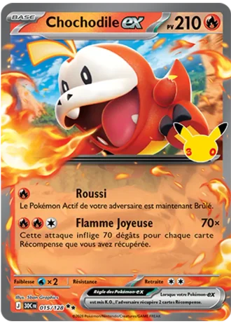 Chochodile-ex #015/128 — 30e Anniversaire