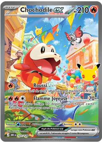 Chochodile-ex #147/128 — 30e Anniversaire