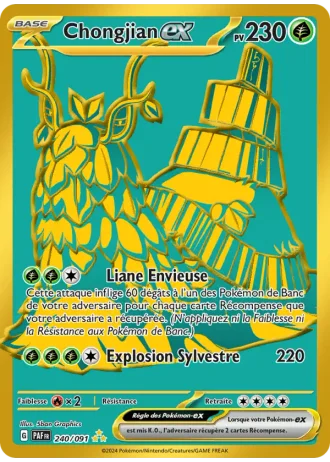 Chongjian ex #240/91 — Destinées de Paldea