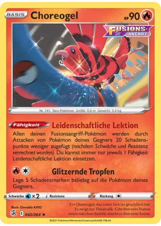 Choreogel #42/264 — Fusionsangriff
