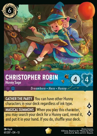 Christopher Robin - Hunny Sage #61/261 — Attack of the Vine!