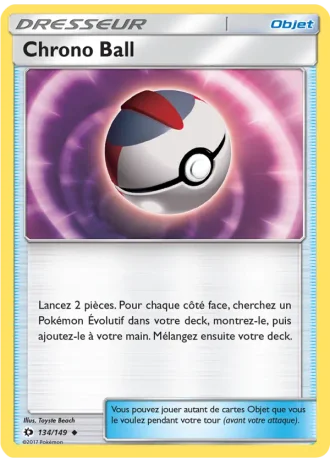 Chrono Ball #134/149 — Soleil et Lune