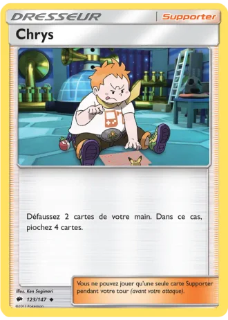 Chrys #123/147 — Ombres Ardentes