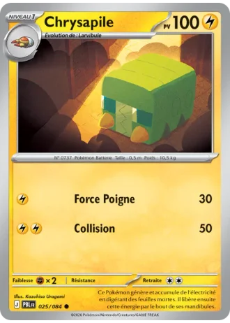 Chrysapile #025 — Nuit Noire