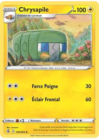 Chrysapile #100/264 — Poing de Fusion