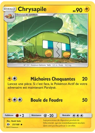 Chrysapile #51/149 — Soleil et Lune