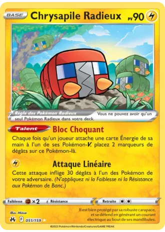 Chrysapile Radieux #051/159 — Zénith Suprême
