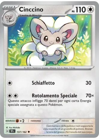 Cinccino #137/162 — Cronoforze
