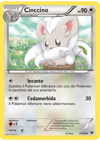 Cinccino #85/98 — Nuove Forze