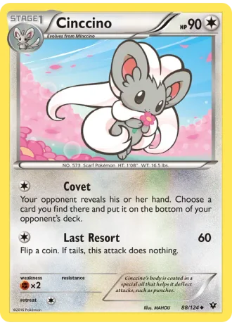 Cinccino #88/124 — Fates Collide