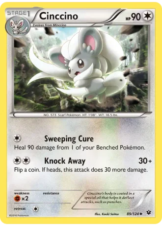 Cinccino #89/124 — Fates Collide