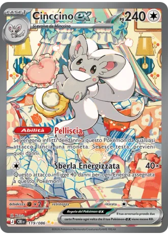 Cinccino ex #119 — Caos Nascente