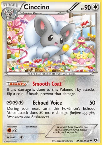 Cinccino RC19 — Radiant Collection (Legendary Treasures)