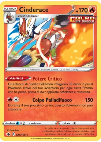 Cinderace #28/198 — Regno Glaciale