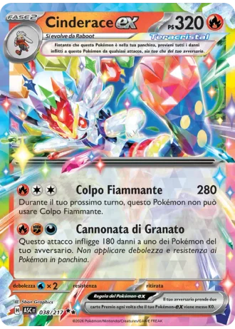 Cinderace ex #038 — Ascesa Eroica