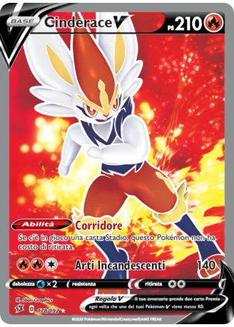 Cinderace V #178/192 — Fragore Ribelle
