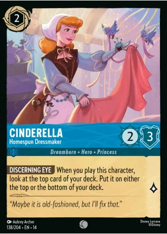 Cinderella - Homespun Dressmaker #138/257 — Hyperia City