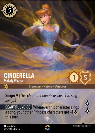 Cinderella - Melody Weaver #205/204 — Ursula's Return