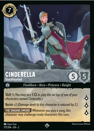 Cinderella - Stouthearted #177/204 — Rise of the Floodborn