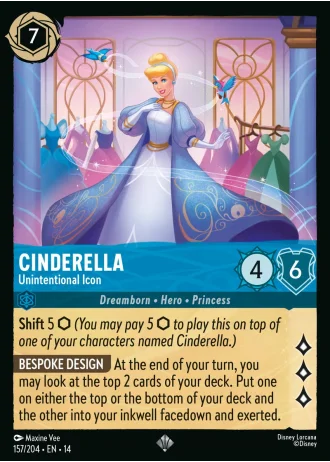 Cinderella - Unintentional Icon #157/257 — Hyperia City