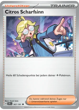 Citros Scharfsinn #167/191 — Stürmische Funken