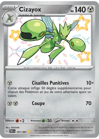 Cizayox #191/91 — Destinées de Paldea