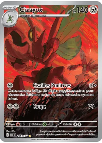 Cizayox #205/197 — Flammes Obsidiennes