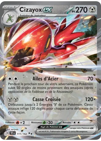 Cizayox ex #111/162 — Forces Temporelles