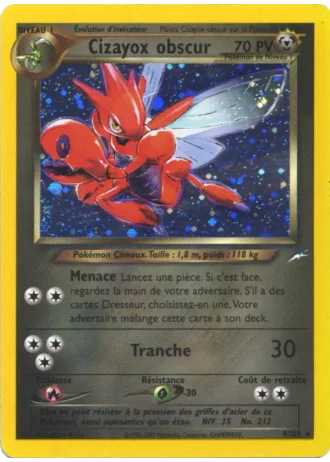 Cizayox obscur (première édition) #9/105 — Neo Destiny (1ère Édition)