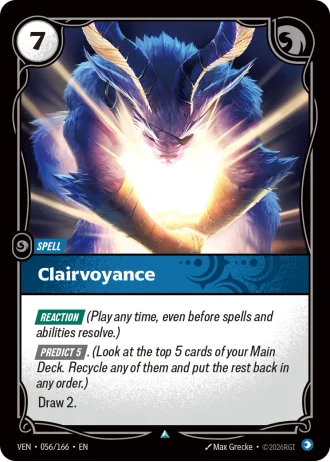 Clairvoyance #056/166 — Vendetta