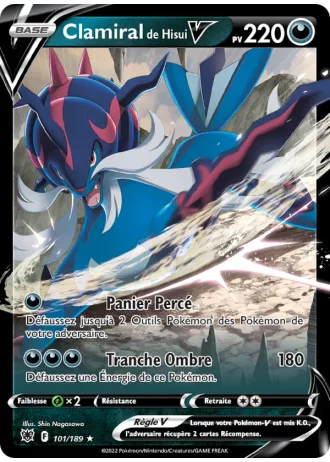 Clamiral de Hisui V #101 — Astres Radieux