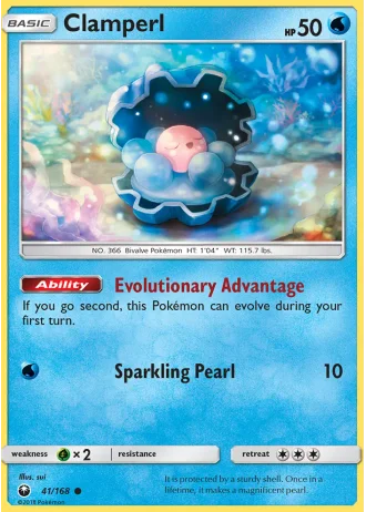 Clamperl #41/168 — Celestial Storm