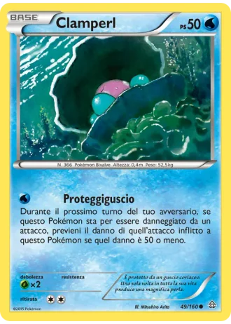 Clamperl #49/160 — Scontro Primordiale