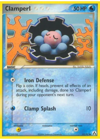 Clamperl #51 — EX La Leggenda di Mew