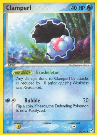Clamperl #58 — Hidden Legends