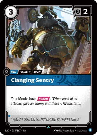 Clanging Sentry #055/167 — Radiance