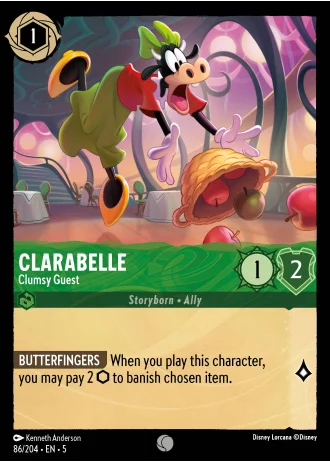 Clarabelle - Clumsy Guest #86/204 — Shimmering Skies