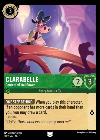 Clarabelle - Contented Wallflower #90/204 — Shimmering Skies