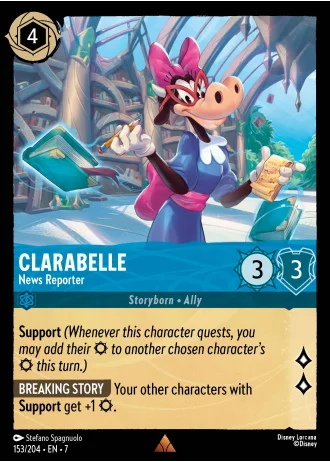 Clarabelle - News Reporter #153/204 — Archazia's Island