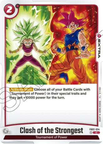 Clash of the Strongest FB02-034 — Blazing Aura (FB02)