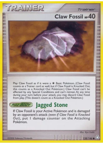 Claw Fossil #138 — Legends Awakened