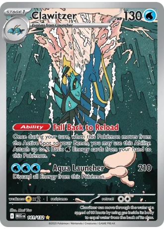Clawitzer #141/132 — Mega Evolution