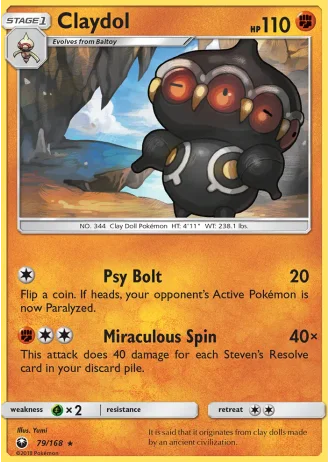 Claydol #79/168 — Celestial Storm