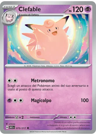 Clefable #075 — Ascesa Eroica