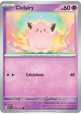 Clefairy #074 — Ascesa Eroica